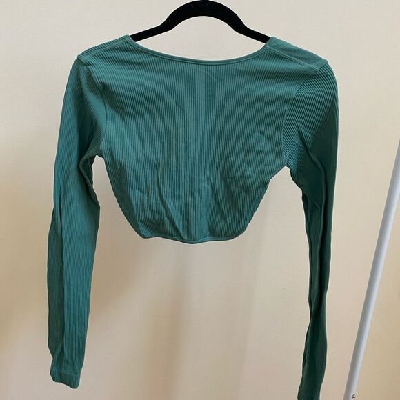NWT Garage Sabrina Seamless Twist long sleeve top - Picture 3 of 7